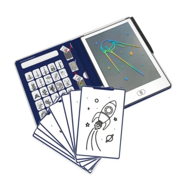 Kidywolf Tablet Ζωγραφικής με Οθόνη LCD (30 κάρτες)- Galaxie