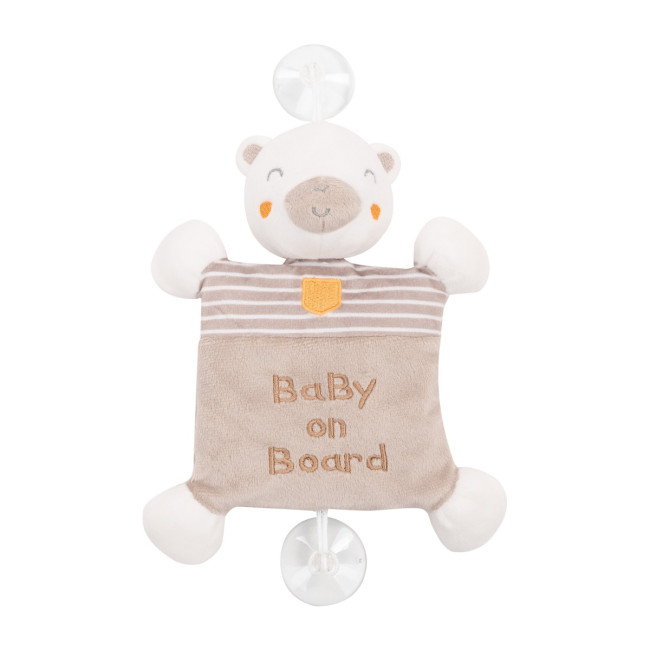Kikka Boo Σήμα "Baby on Board" Με Βεντούζα My Teddy