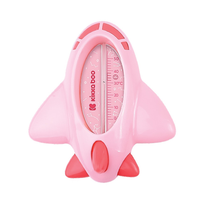 Kikka Boo Θερμόμετρο Μπάνιου Plane Pink