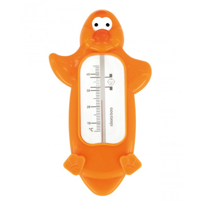 Kikka Boo Θερμόμετρο Μπάνιου Penguin Orange