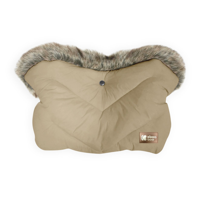 Kikka Boo Γάντια Καροτσιού Luxury Fur Beige