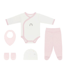 KikkaBoo Βρεφικό Σετ 5τμχ 0-3m Hedge-hugs