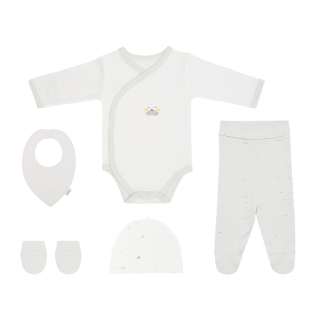 KikkaBoo Βρεφικό Σετ 5τμχ 0-3m Seally Me