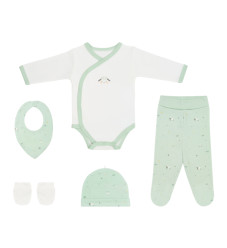 KikkaBoo Βρεφικό Σετ 5τμχ 0-3m Sleepy Sheep