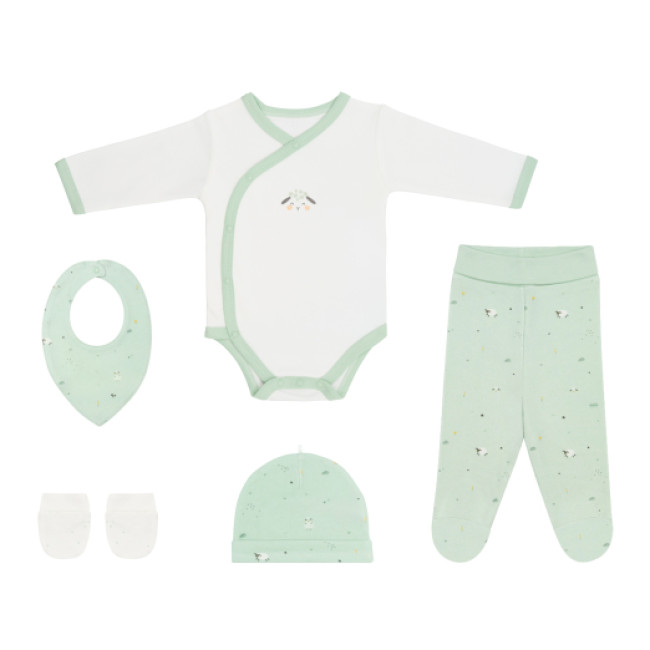 KikkaBoo Βρεφικό Σετ 5τμχ 0-3m Sleepy Sheep