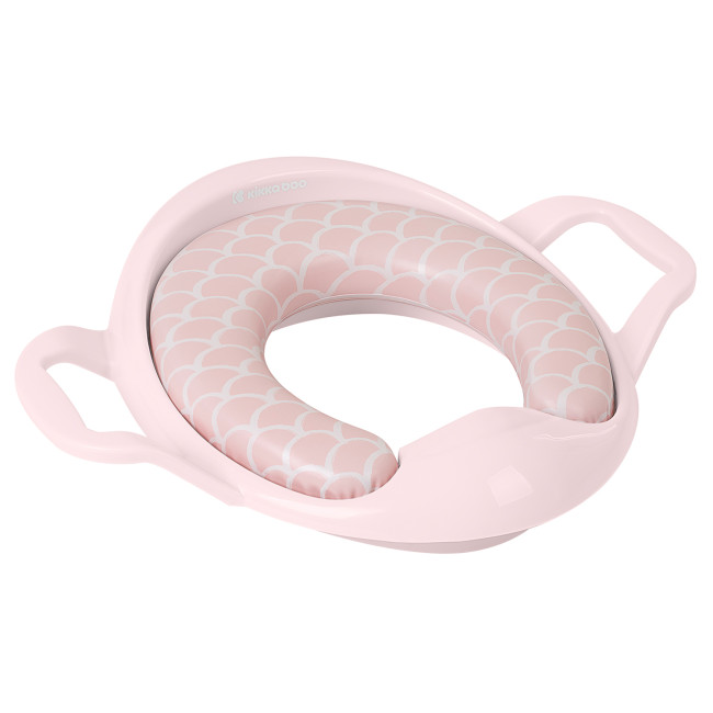 Kikka Boo Εκπαιδευτικό Κάθισμα Τουαλέτας Shape of Sea Pink
