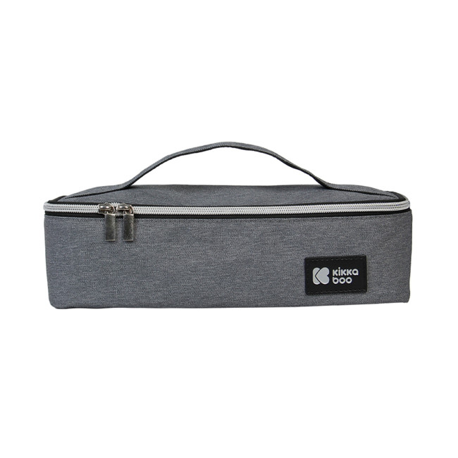 Kikka Boo Τσάντα Μεταφοράς Φαγητού 28x10x8cm Foody Dark Grey