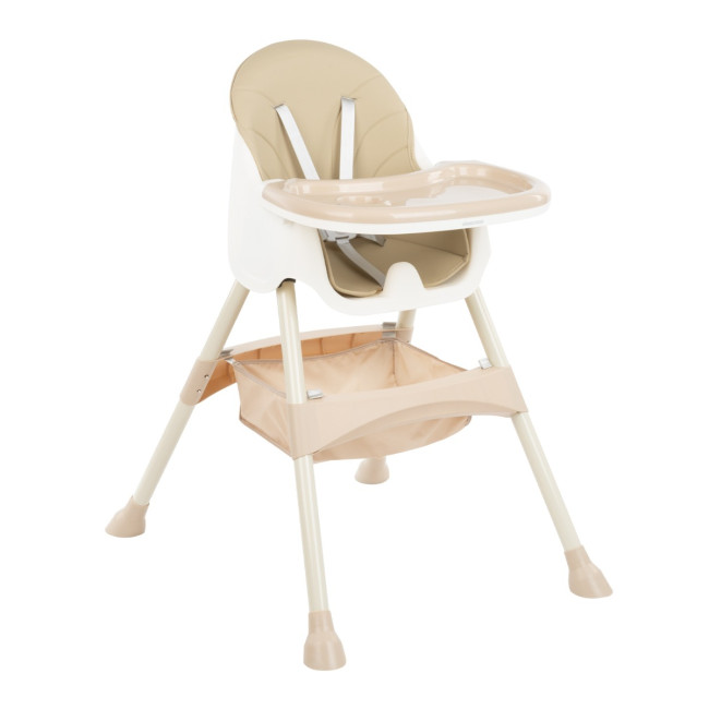 Kikka Boo Καρέκλα Φαγητού 2 σε 1 Brie Beige 2023
