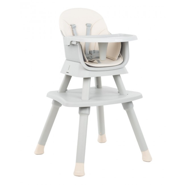 Kikka Boo Καρέκλα Φαγητού 6 σε 1 Eat N Play Beige