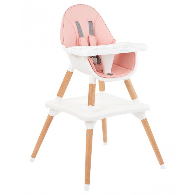Kikka Boo Καρέκλα Φαγητού Multi 3 σε 1 Pink