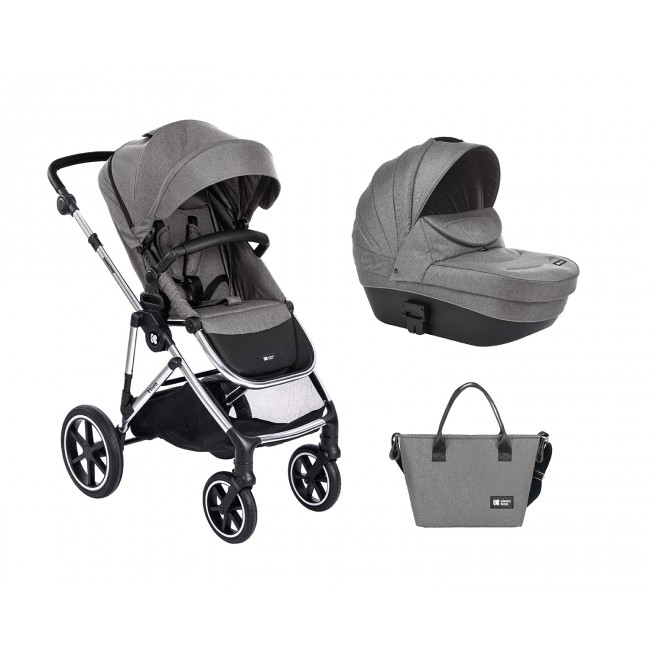 Kikka Boo Πολυκαρότσι 2 σε 1 Thea Light Grey