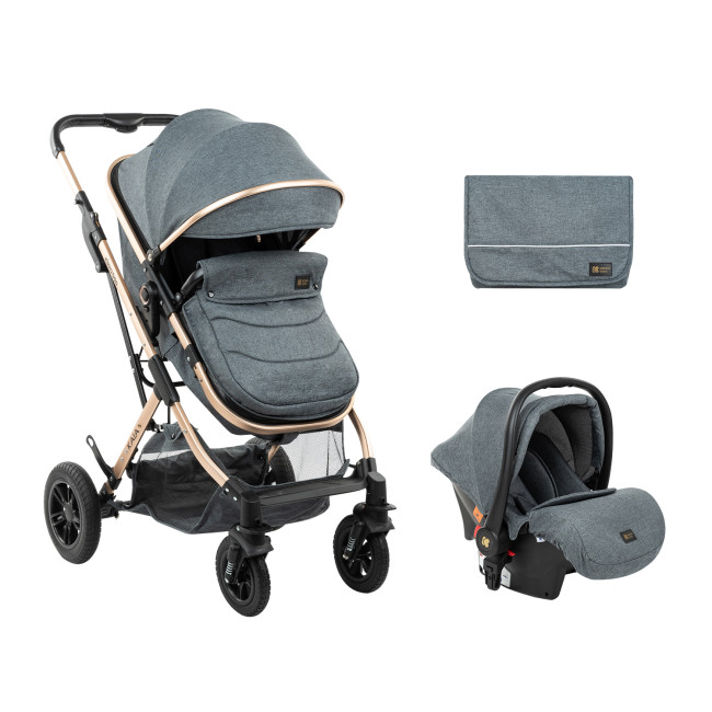 Kikka Boo Πολυκαρότσι 3 σε 1 Kaia Dark Grey