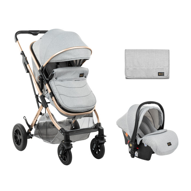 Kikka Boo Πολυκαρότσι 3 σε 1 Kaia Light Grey