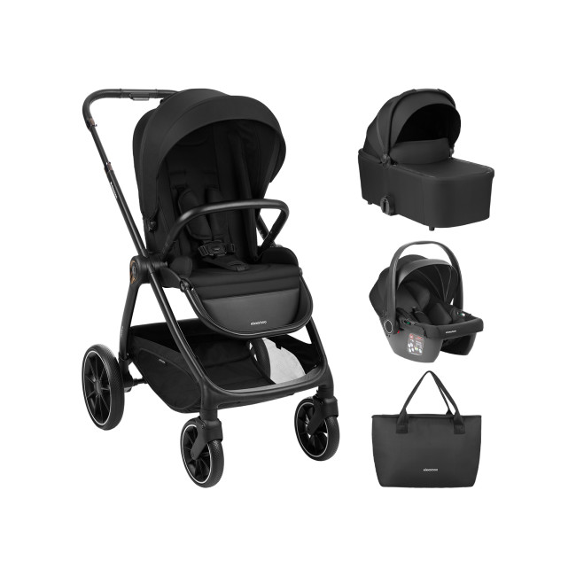 Kikka Boo Πολυκαρότσι 3σε1 Modena Black