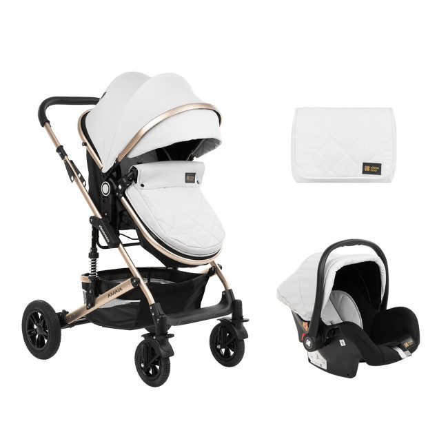 Kikka Boo Πολυκαρότσι Amaia 3σε1 Light Grey
