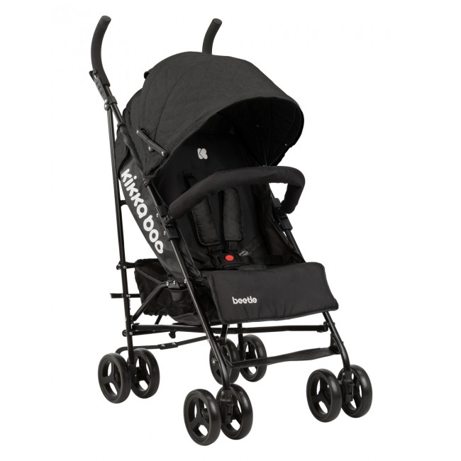 Kikka Boo Καρότσι Μπαστούνι Beetle Black