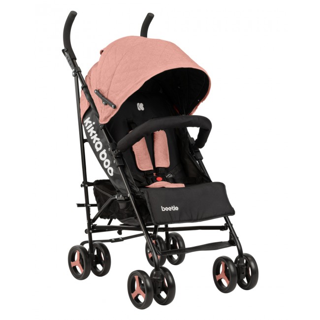 Kikka Boo Καρότσι Μπαστούνι Beetle Pink