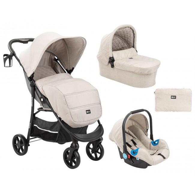 Kikka Boo Πολυκαρότσι Selina 3 σε 1 Light Beige 2023