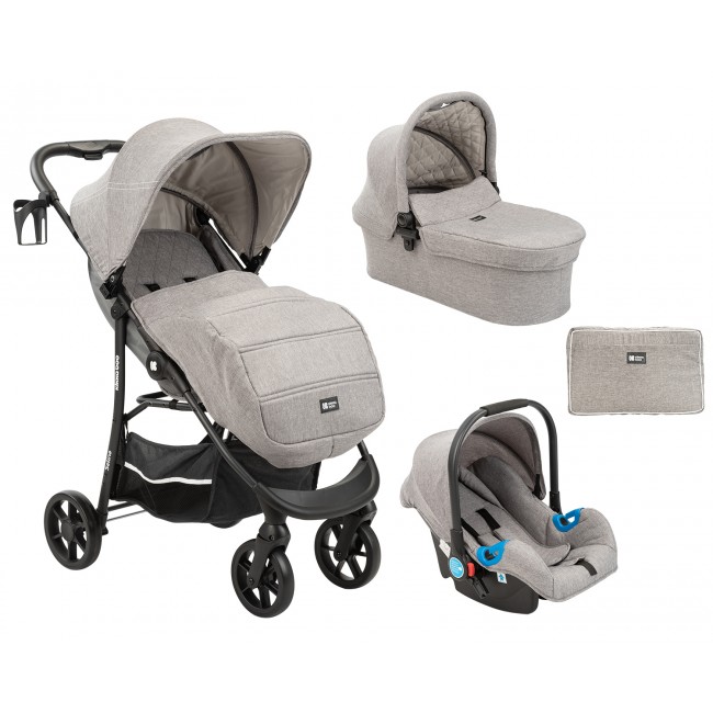 Kikka Boo Πολυκαρότσι Selina 3 σε 1 Light Grey 2023