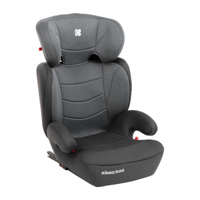 Kikka Boo Κάθισμα Αυτοκινήτου 2-3 (15-36 kg) Amaro ISOFIX Dark Grey