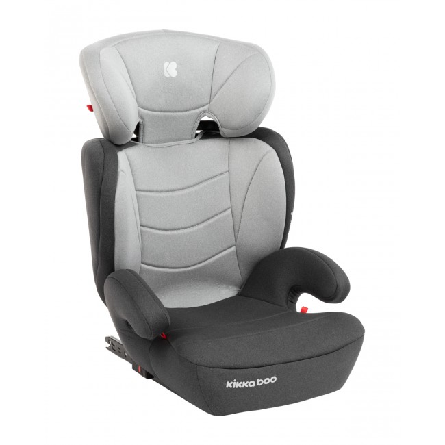 Kikka Boo Κάθισμα Αυτοκινήτου 2-3 (15-36 kg) Amaro ISOFIX Light Grey