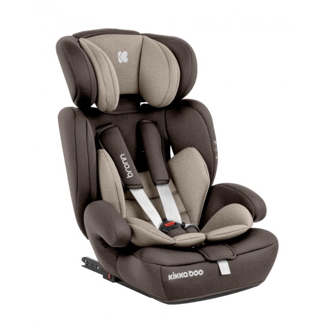 Kikka Boo Κάθισμα Αυτοκινήτου 1-2-3 (9-36 kg) Bronn ISOFIX Beige