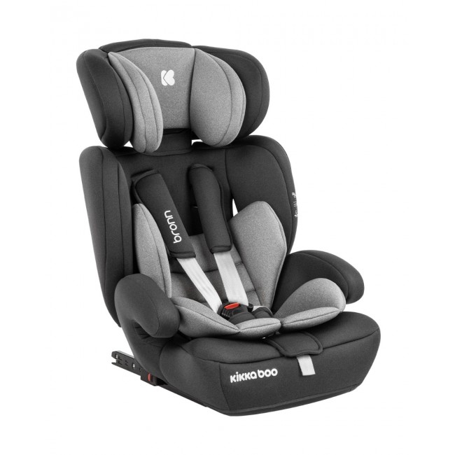 Kikka Boo Κάθισμα Αυτοκινήτου 1-2-3 (9-36 kg) Bronn ISOFIX Grey