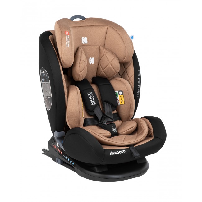 Kikka Boo Κάθισμα Αυτοκινήτου 0-1-2-3 (0-36 kg) Multistage ISOFIX Beige