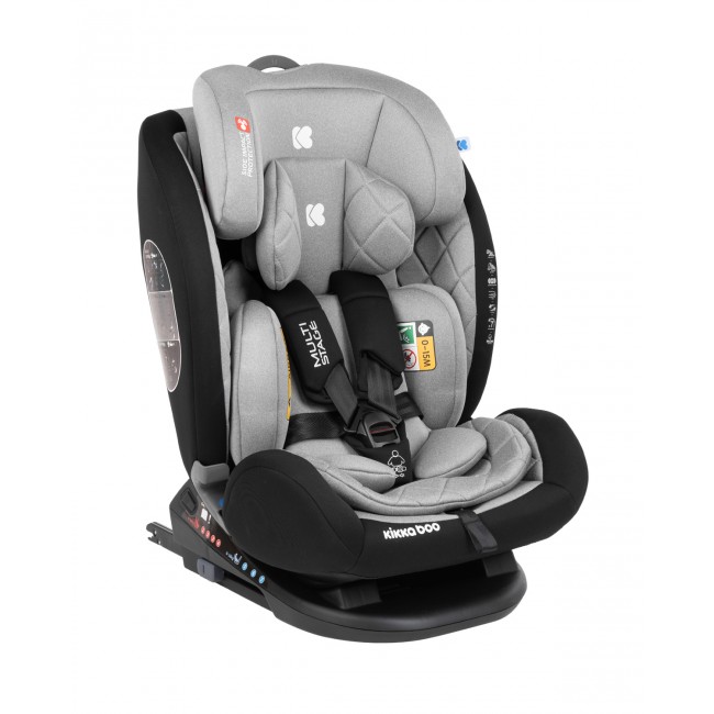Kikka Boo Κάθισμα Αυτοκινήτου 0-1-2-3 (0-36 kg) Multistage ISOFIX Light Grey