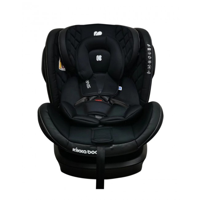 Kikka Boo Κάθισμα Αυτοκινήτου 0-1-2-3 (0-36 kg) Stark ISOFIX Black 2023