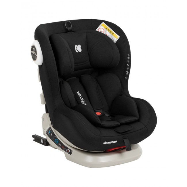 Kikka Boo Κάθισμα Αυτοκινήτου Twister Isofix 0-25kg Black 2020