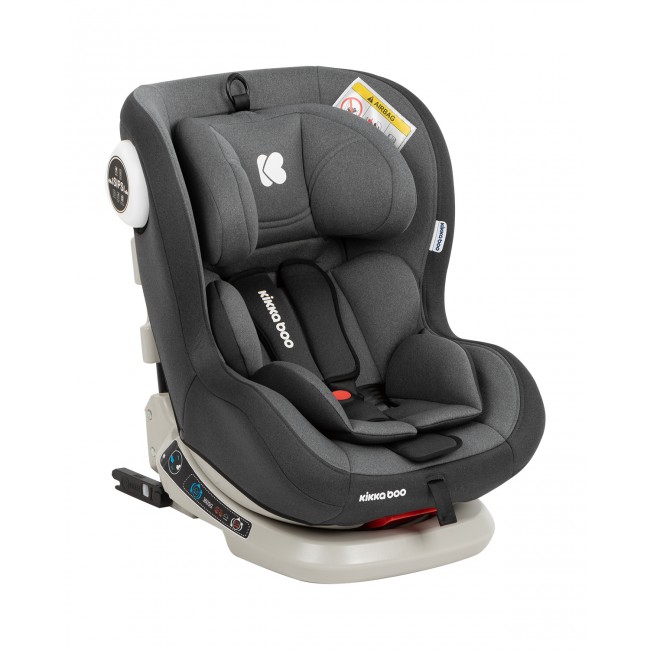 Kikka Boo Κάθισμα Αυτοκινήτου Twister Isofix 0-25kg Grey 2020