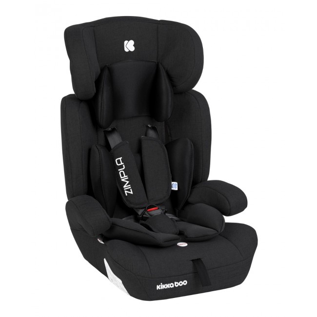 Kikka Boo Κάθισμα Αυτοκινήτου 1-2-3 (9-36 kg) Zimpla Black