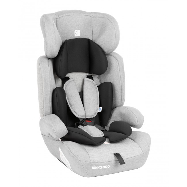 Kikka Boo Κάθισμα Αυτοκινήτου 1-2-3 (9-36 kg) Zimpla Light Grey