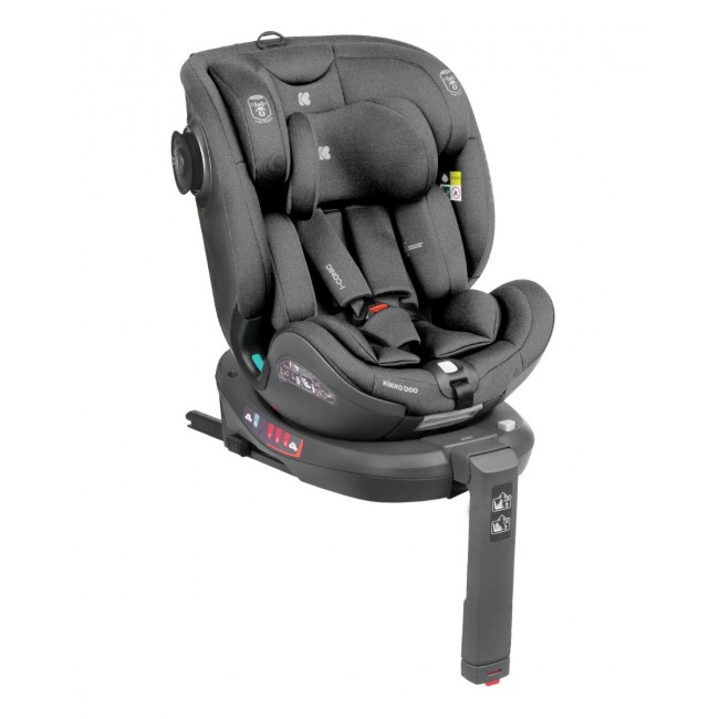 Kikka Boo Κάθισμα Αυτοκινήτου i-Conic 40-150 cm i-Size Dark Grey