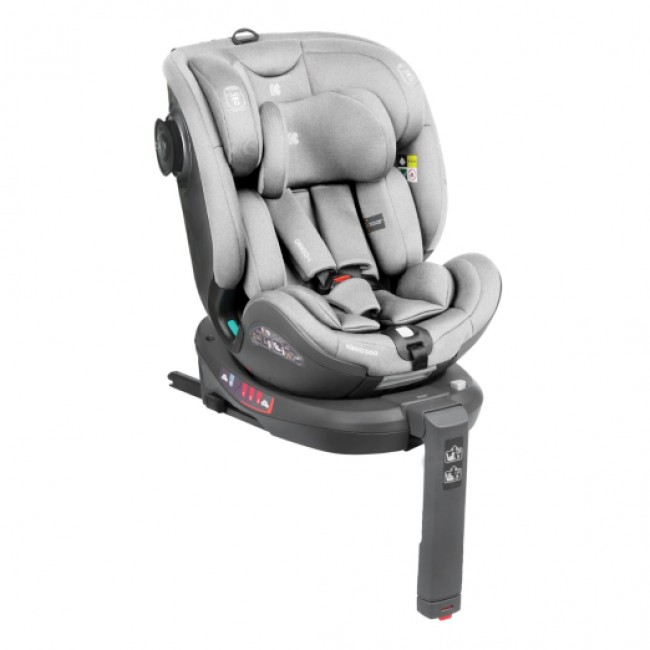Kikka Boo Κάθισμα Αυτοκινήτου i-Conic 40-150 cm i-Size Light Grey