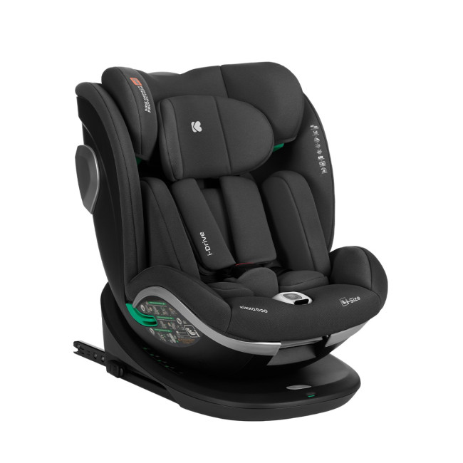 Kikka Boo Κάθισμα Αυτοκινήτου 0-36kg 40-150cm i-SIZE Black