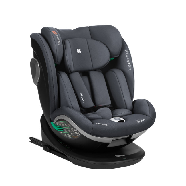 Kikka Boo Κάθισμα Αυτοκινήτου 40-150cm i-Drive i-SIZE Dark Grey