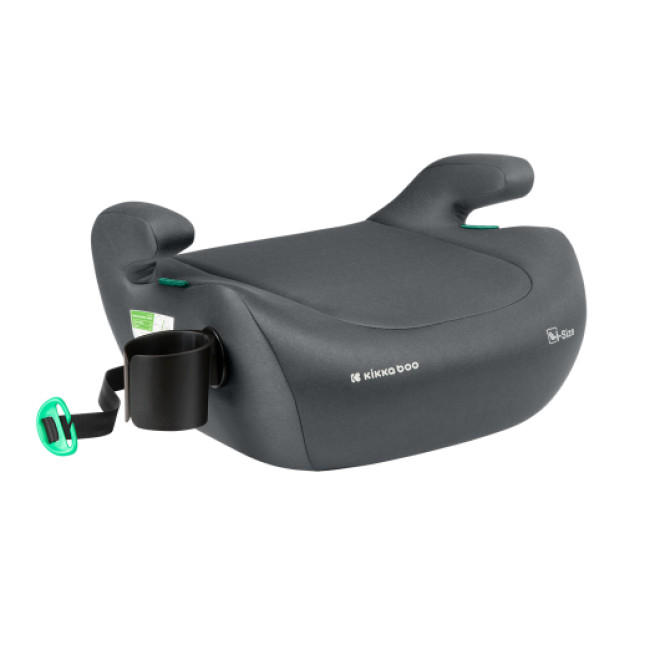 Kikka Boo Κάθισμα Αυτοκινήτου 125-150cm i-Go 2 i-SIZE Σκούρο Γκρι