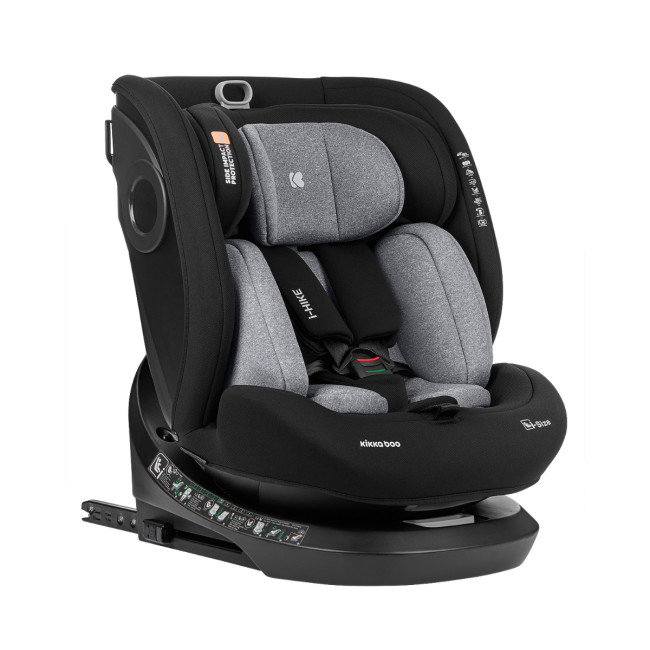 Kikka Boo Κάθισμα Αυτοκινήτου 40-150cm i-Hike i-Size Light Grey