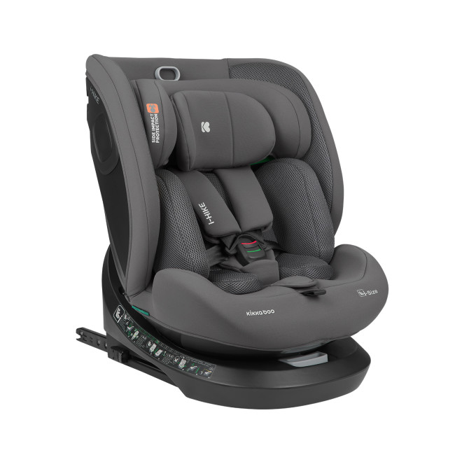 Kikka Boo Κάθισμα Αυτοκινήτου 40-150cm i-Hike i-Size Dark Grey 2025