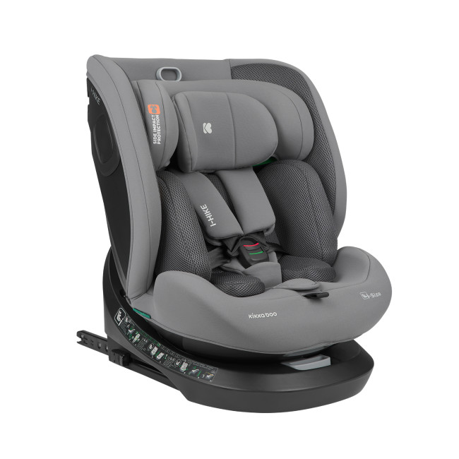 Kikka Boo Κάθισμα Αυτοκινήτου 40-150cm i-Hike i-Size Light Grey 2025