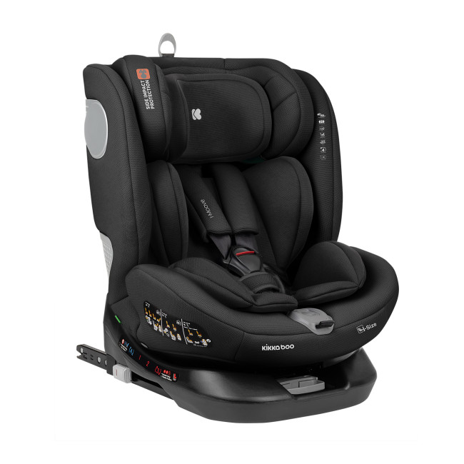 Kikka Boo Κάθισμα Αυτοκινήτου 40-150cm i-Moove i-SIZE Black
