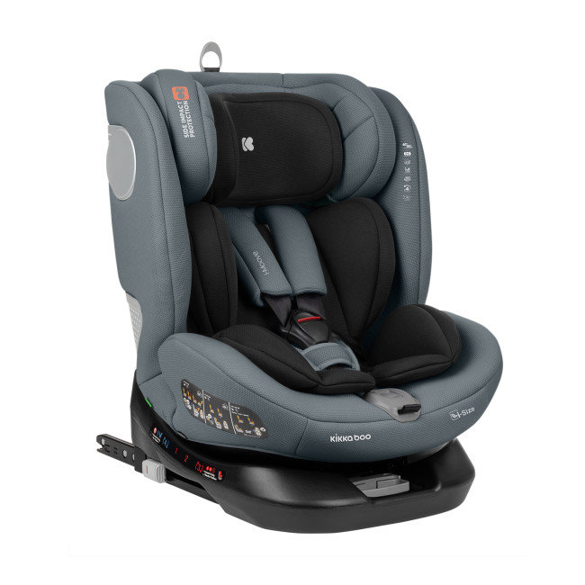 Kikka Boo Κάθισμα Αυτοκινήτου 40-150cm i-Moove i-SIZE Dark Grey