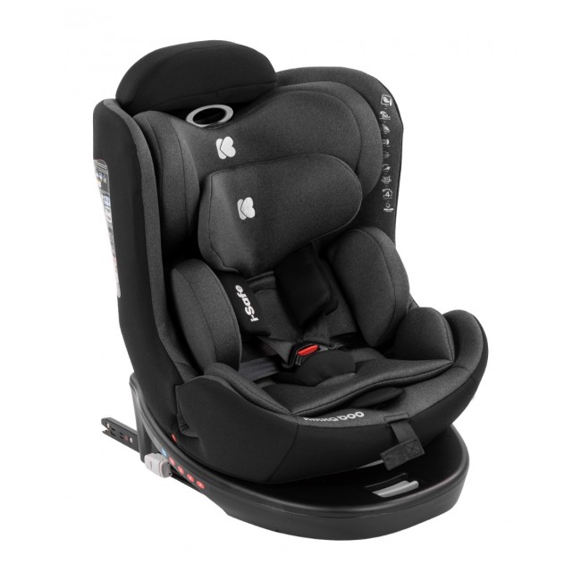 Kikka Boo Κάθισμα Αυτοκινήτου 40-150 cm i-Safe i-SIZE Dark Grey