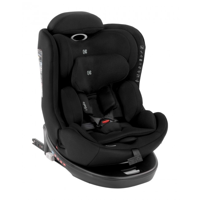 Kikka Boo Κάθισμα Αυτοκινήτου 40-150 cm i-Safe i-SIZE Black