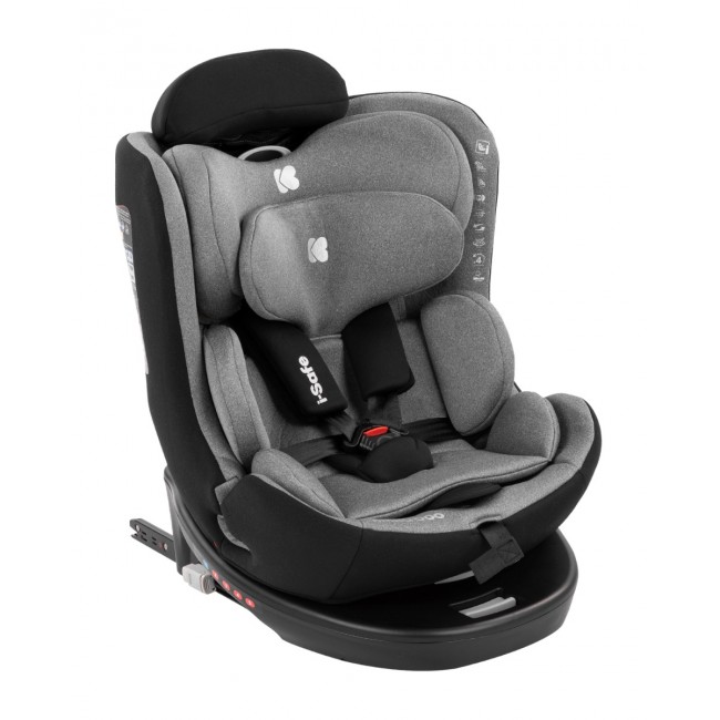 Kikka Boo Κάθισμα Αυτοκινήτου 40-150 cm i-Safe i-SIZE Light Grey