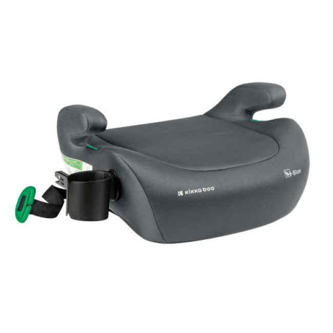 Kikka Boo Κάθισμα Αυτοκινήτου 125-150cm i-Tip i-SIZE Σκούρο Γκρι