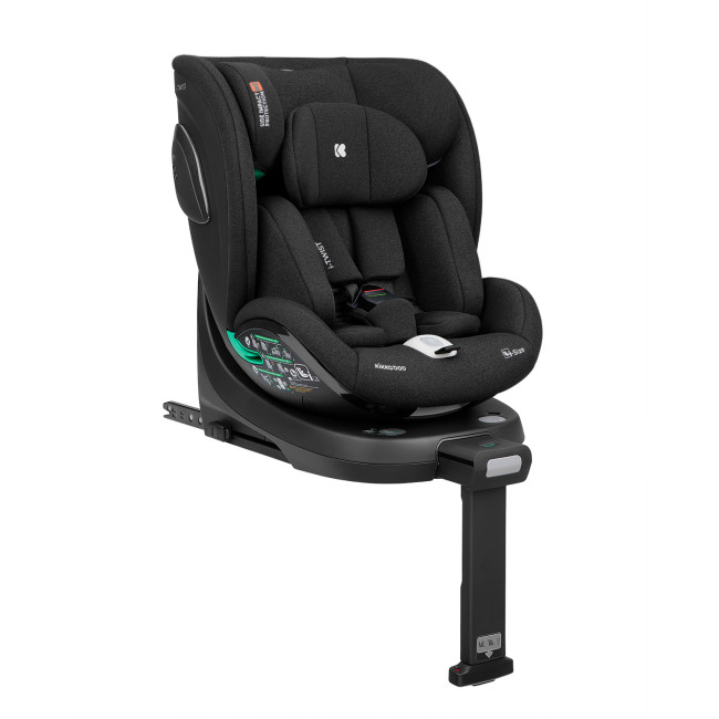Kikka Boo Κάθισμα Αυτοκινήτου 40-150cm i-Twist i-SIZE Black