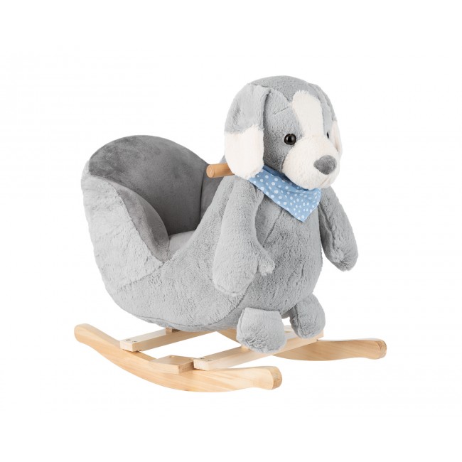 Kikka Boo Κουνιστό Παιχνίδι Με Κάθισμα Grey Puppy